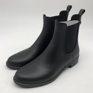 Aldo Black Waterproof Chelsea Ankle Rain Boot Winter Shoes